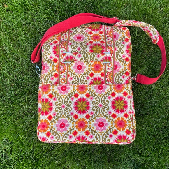 Vera Bradley Folkloric Large Hard Side Laptop Bag - Picture 9 of 11